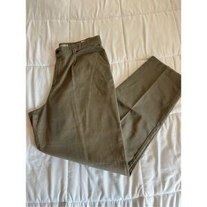 Lee at the Waist green Khaki pants size 16 tall long